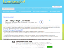 Tablet Screenshot of leassicurazioni.net